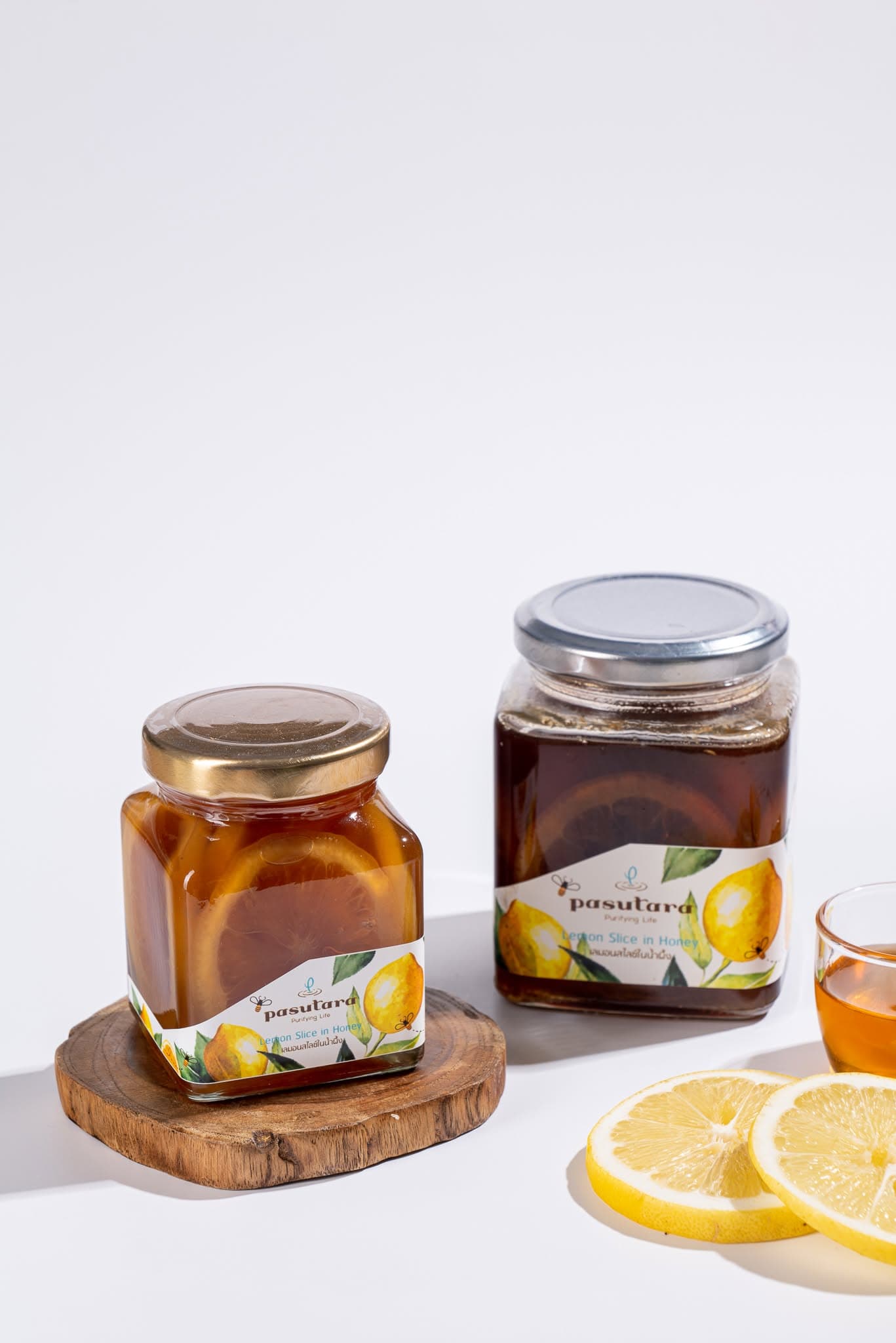 เลมอนสไลด์บ่มน้ำผึ้ง Lemon Slice in Honey 250 g